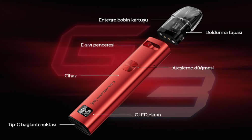 Uwell Caliburn G3 Bileşenleri